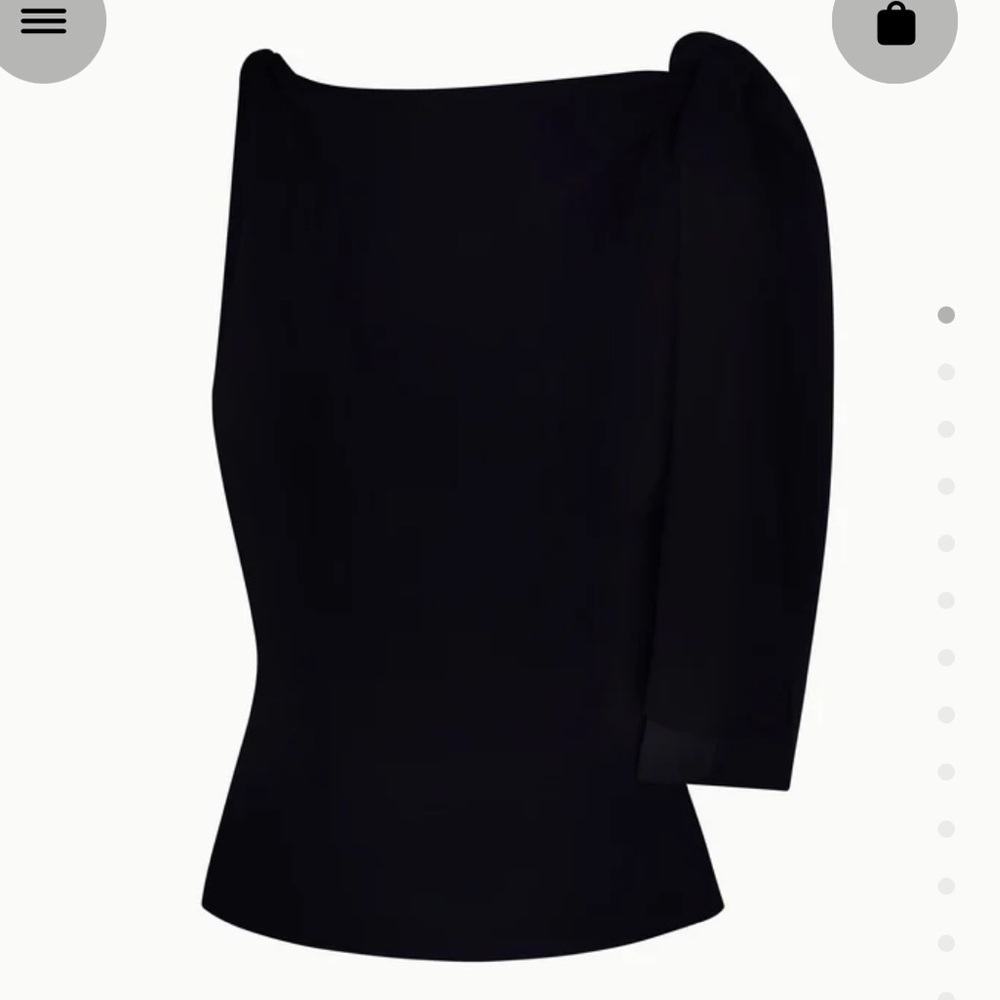 GORGEOUS KHY NWT Sueded Stretch Knotted Top - Picture 16 of 16